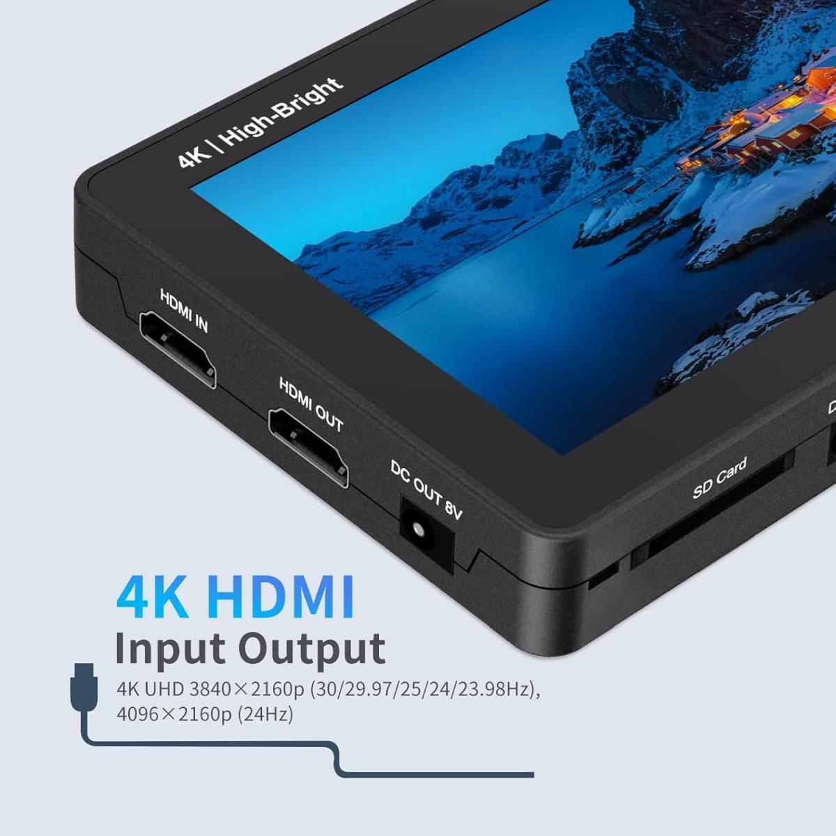 MONITOR FEELWORLD F6 PLUSX on camera monitor 5,5" 4K