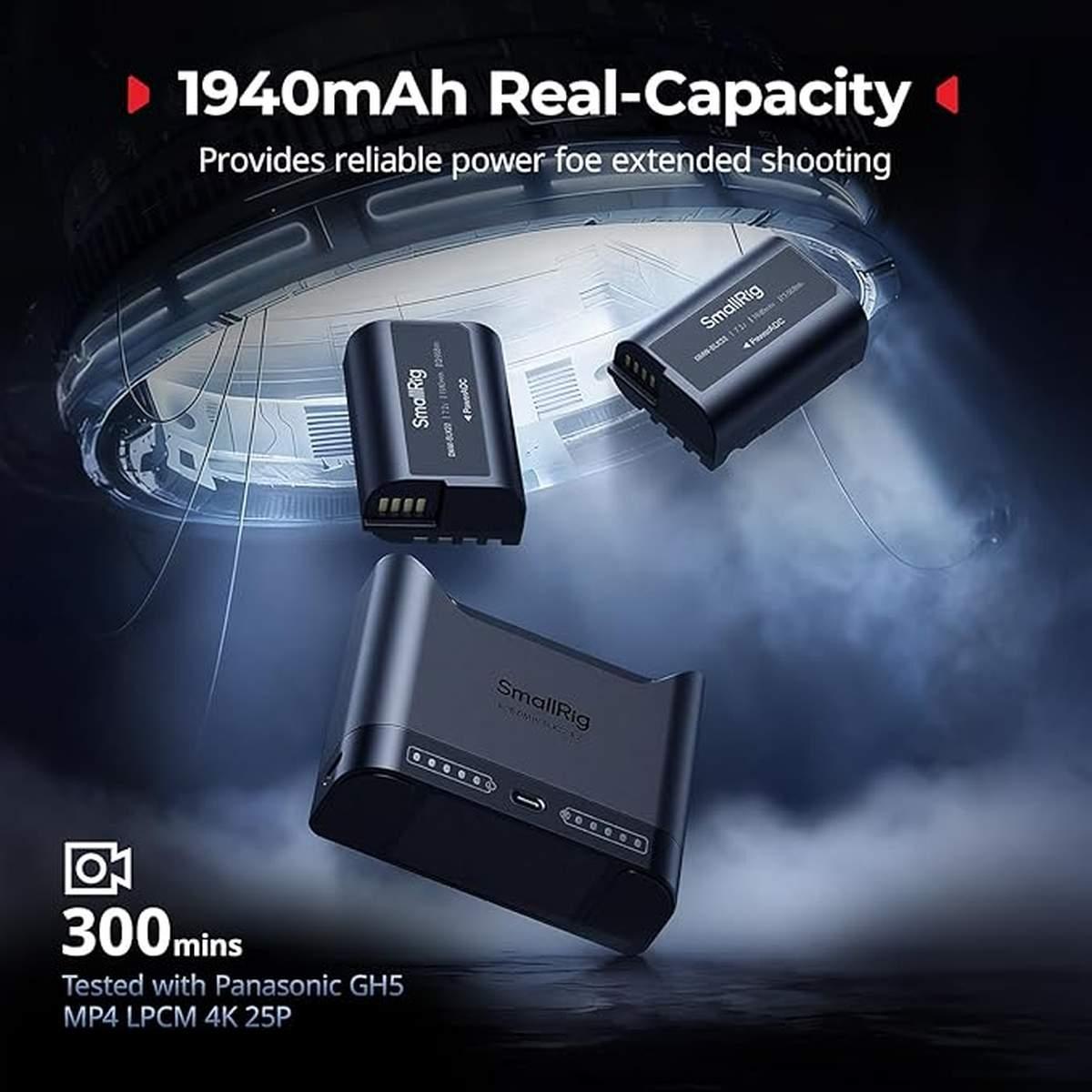 SmallRig camera battery kit 5487 DMW-BLK22