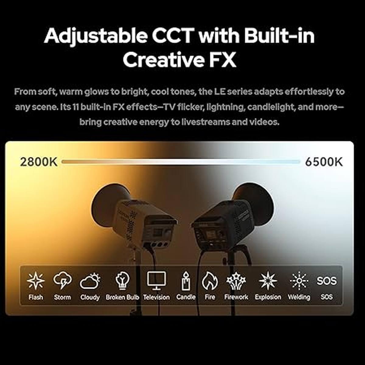 Illuminatore GODOX LITEMONS LE300Bi (black)