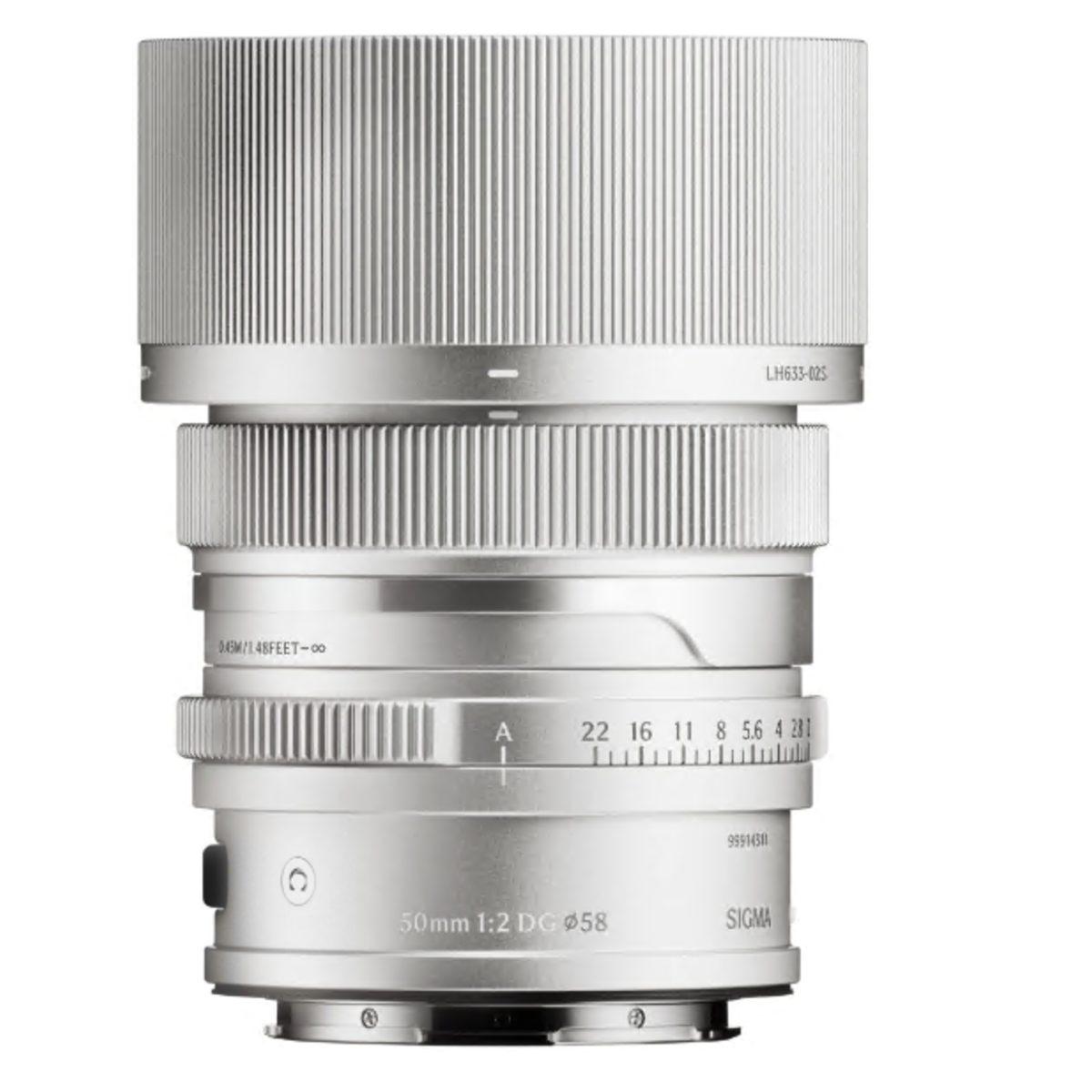 SIGMA Obiettivo 50mm - F2 DG | Contemporary | Silver | L-Mount