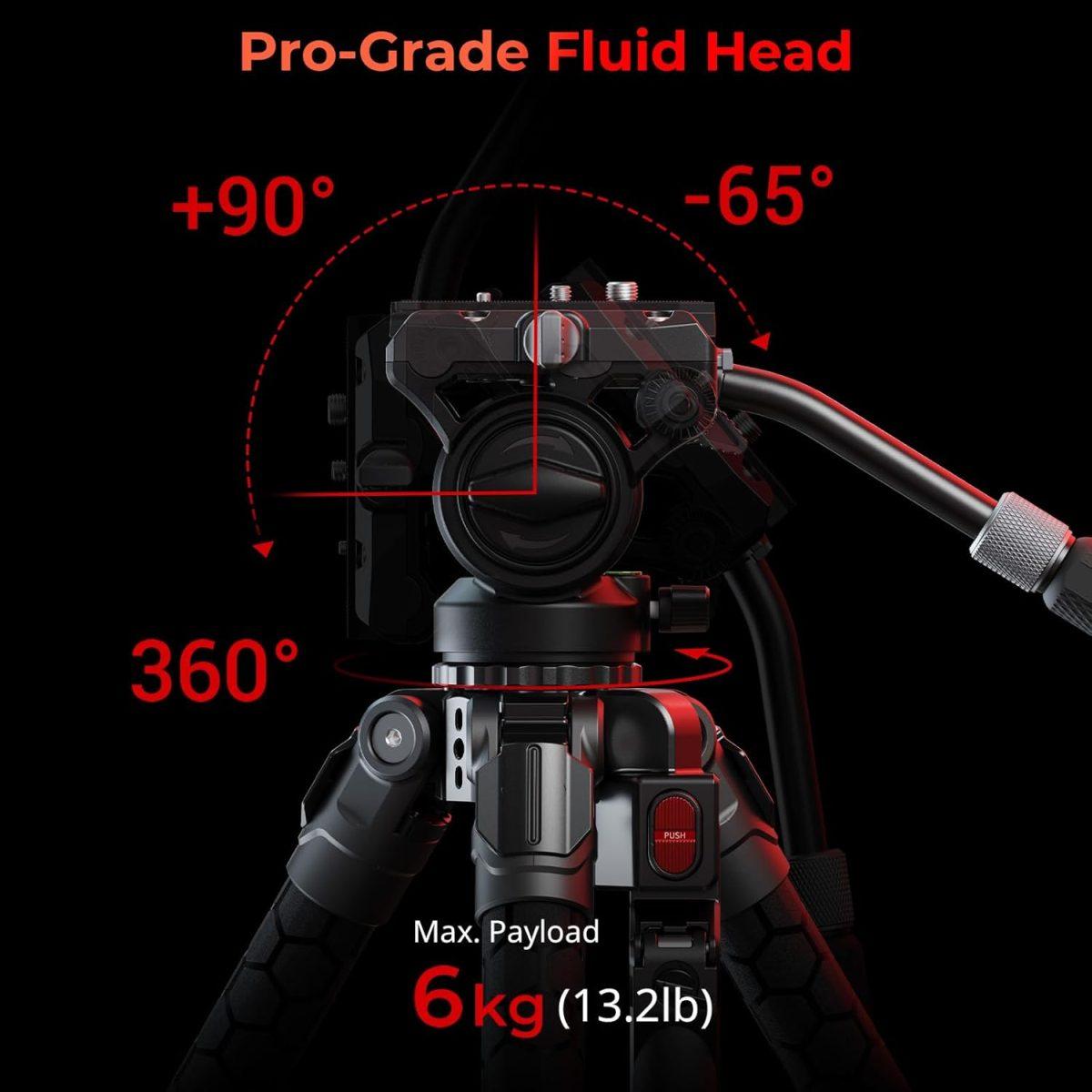 Treppiede SmallRig x Potato Jet TRIBEX SE Hydraulic Tripod 5305