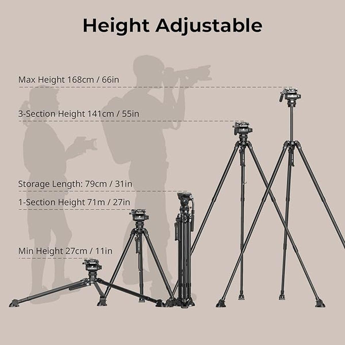Treppiede SmallRig x Potato Jet Tribex Hydraulic Carbon Fiber Tripod Kit 4259