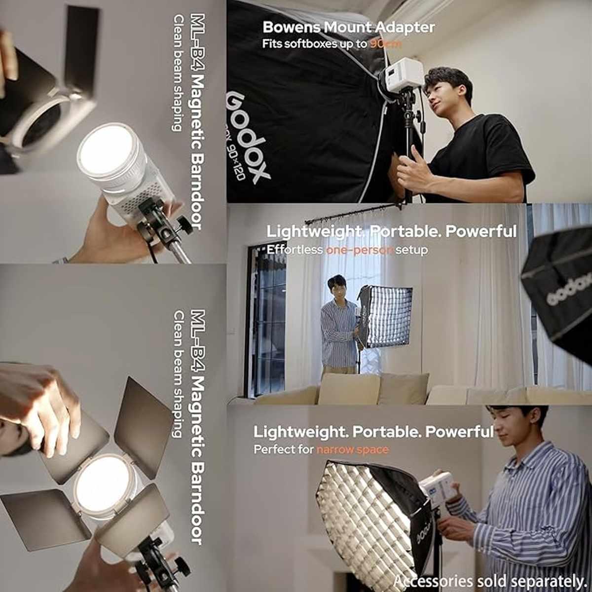 Illuminatore Godox ML80BI LED Video Light