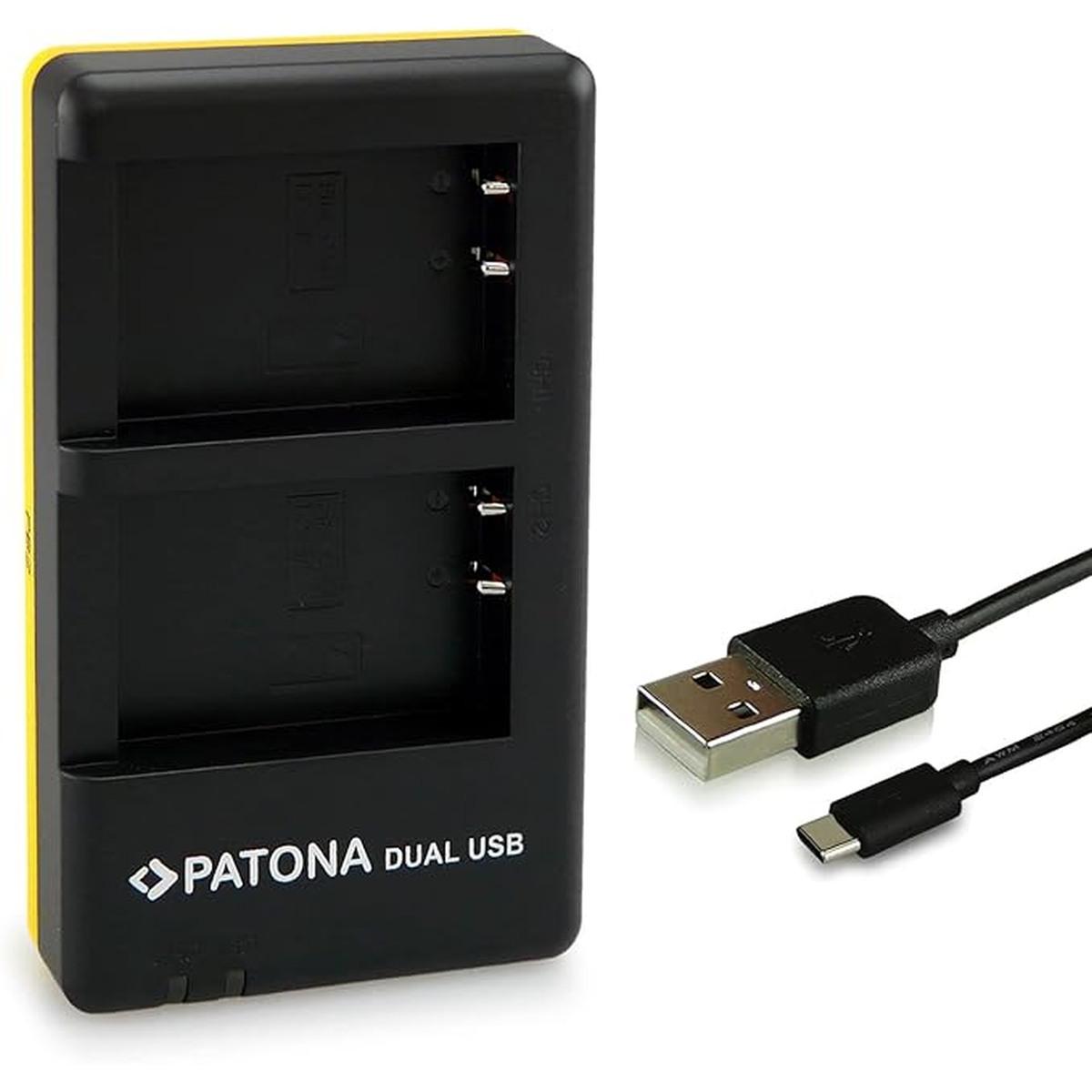 Caricabatteria patona dual canon lp-e17 1939