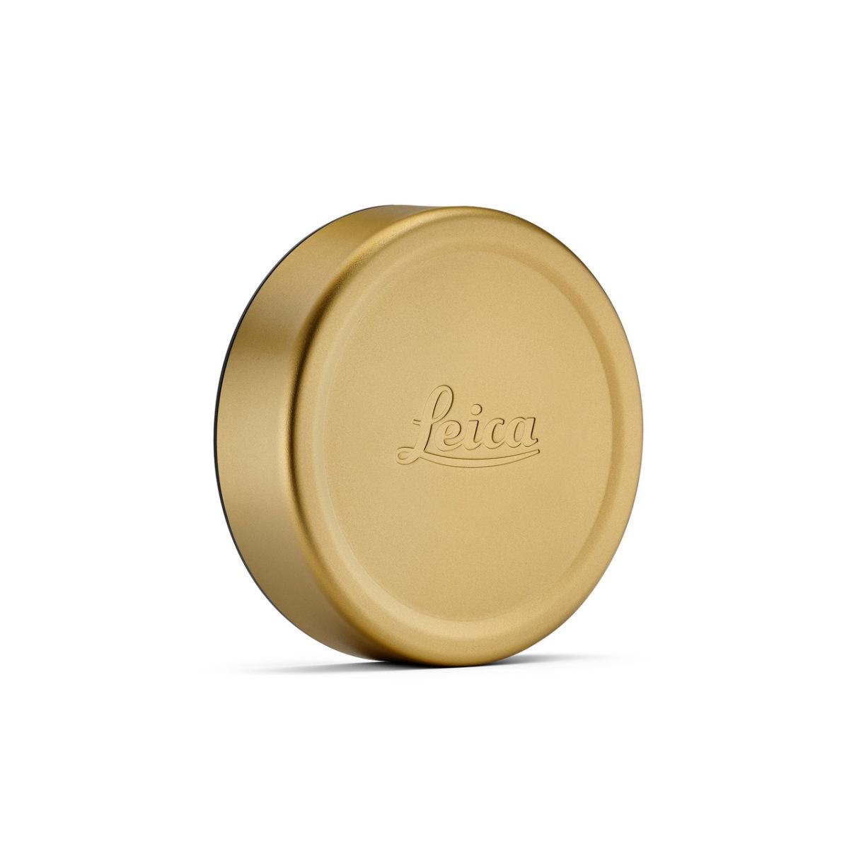Leica Lens cap Q, E49, brass, blasted finish