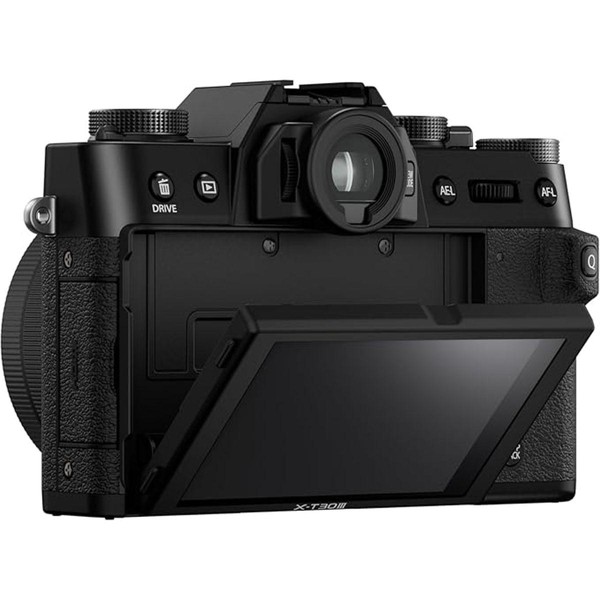 Fujifilm x-t30 iii kit + xf 23mm  f. 2,8 r wr black