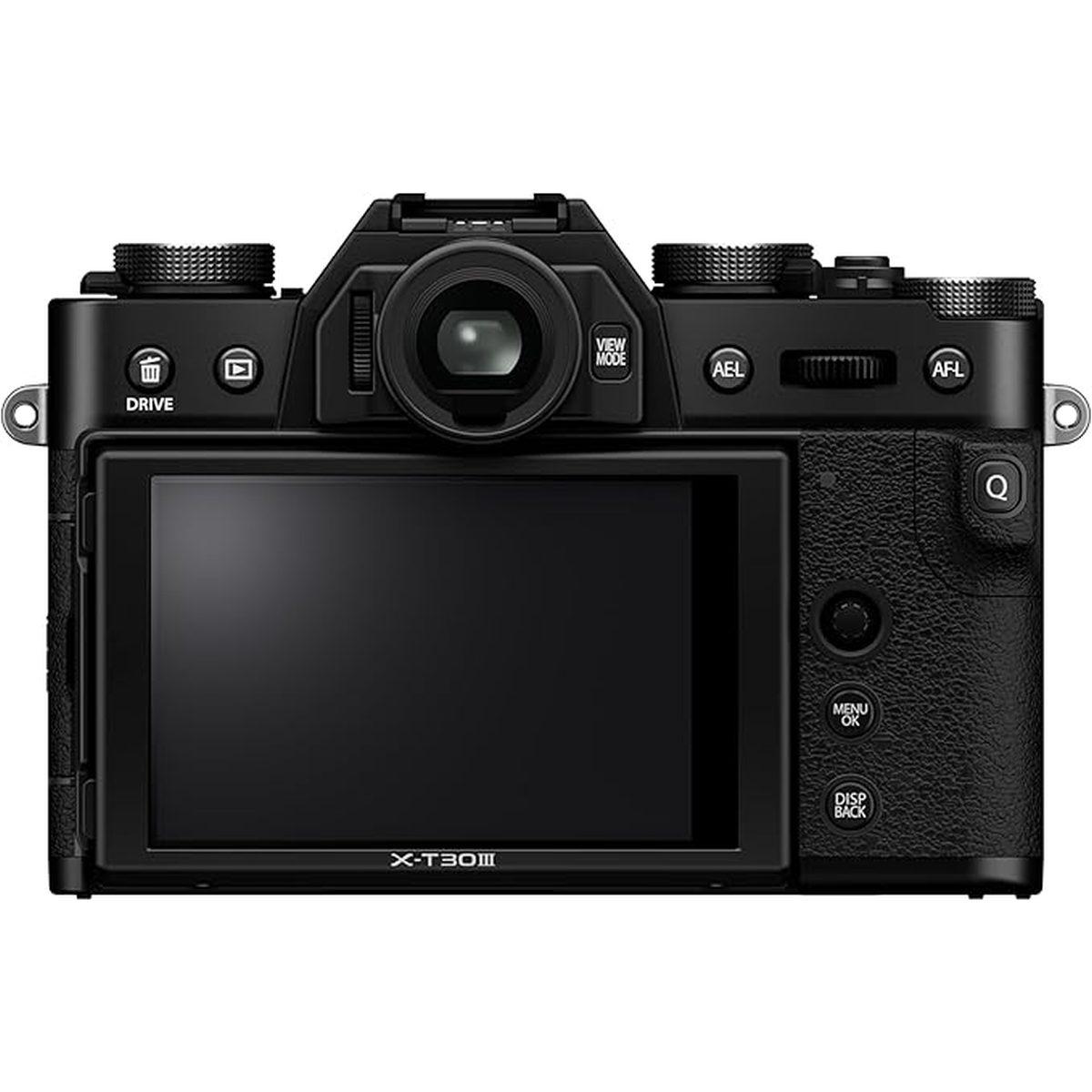 Fujifilm x-t30 iii kit + xf 23mm  f. 2,8 r wr black