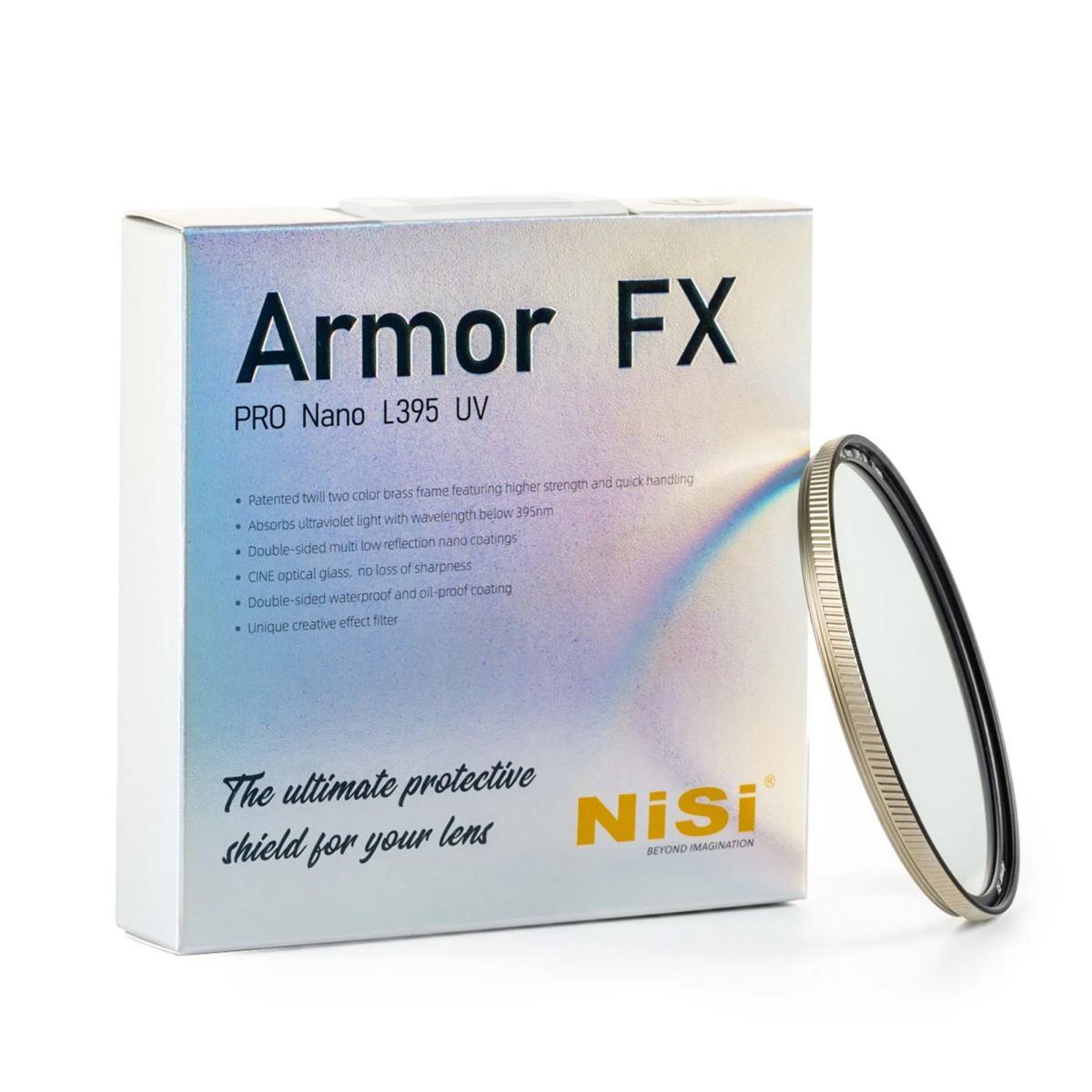 Filtro Nisi UV L395 Armor FX PRO Nano Coating 39 mm