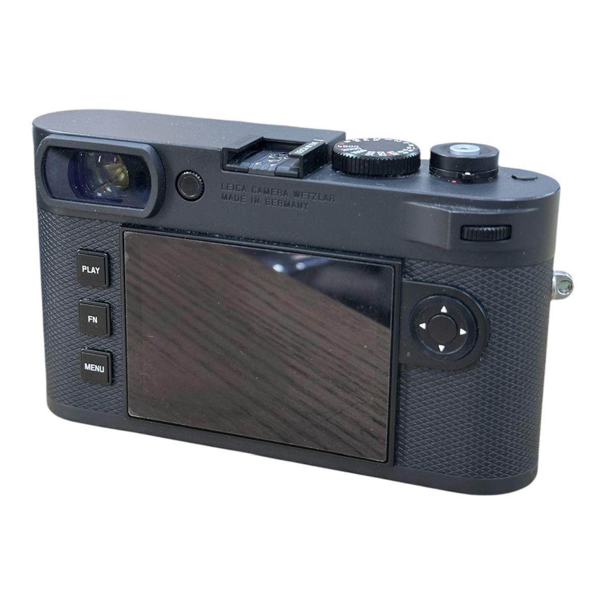 USATO LEICA M EV1, black paint finish (Version EU/US/CN) + 2° batteria BP-SCL7 originale+ Carica batteria BC-SCL7 originale. DATA ACQUISTO 18/02/2026 CON IVA 22% DEDUCIBILE .