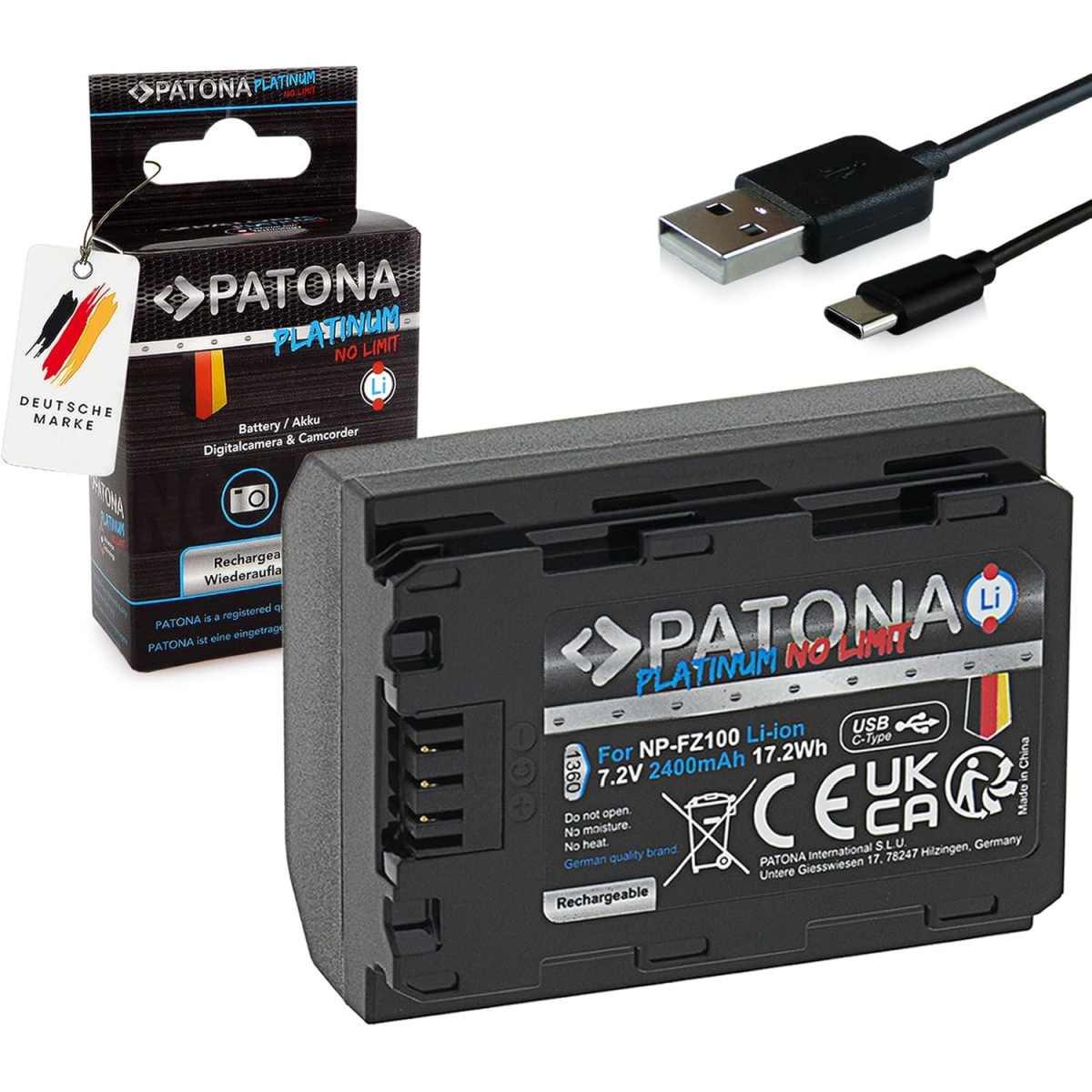 Batteria Patona Platinum Per Sony Np-Fz100