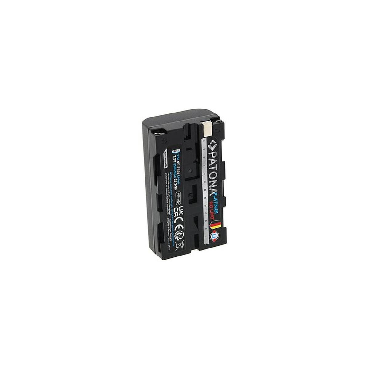 Batteria Patona Platinium Np-F550