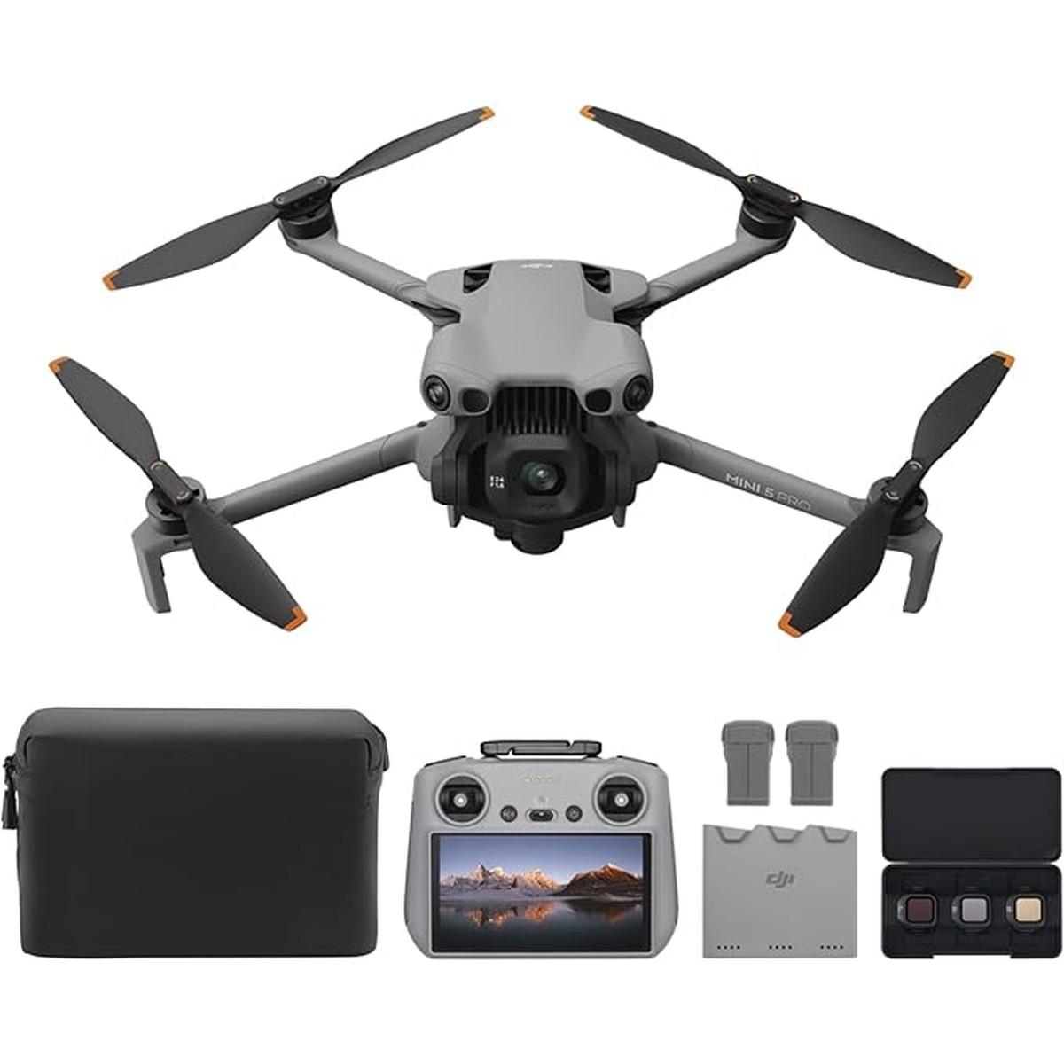 Dji mini 5 pro fly more combo plus (rc 2) - drone - garanzia nital 2 anni