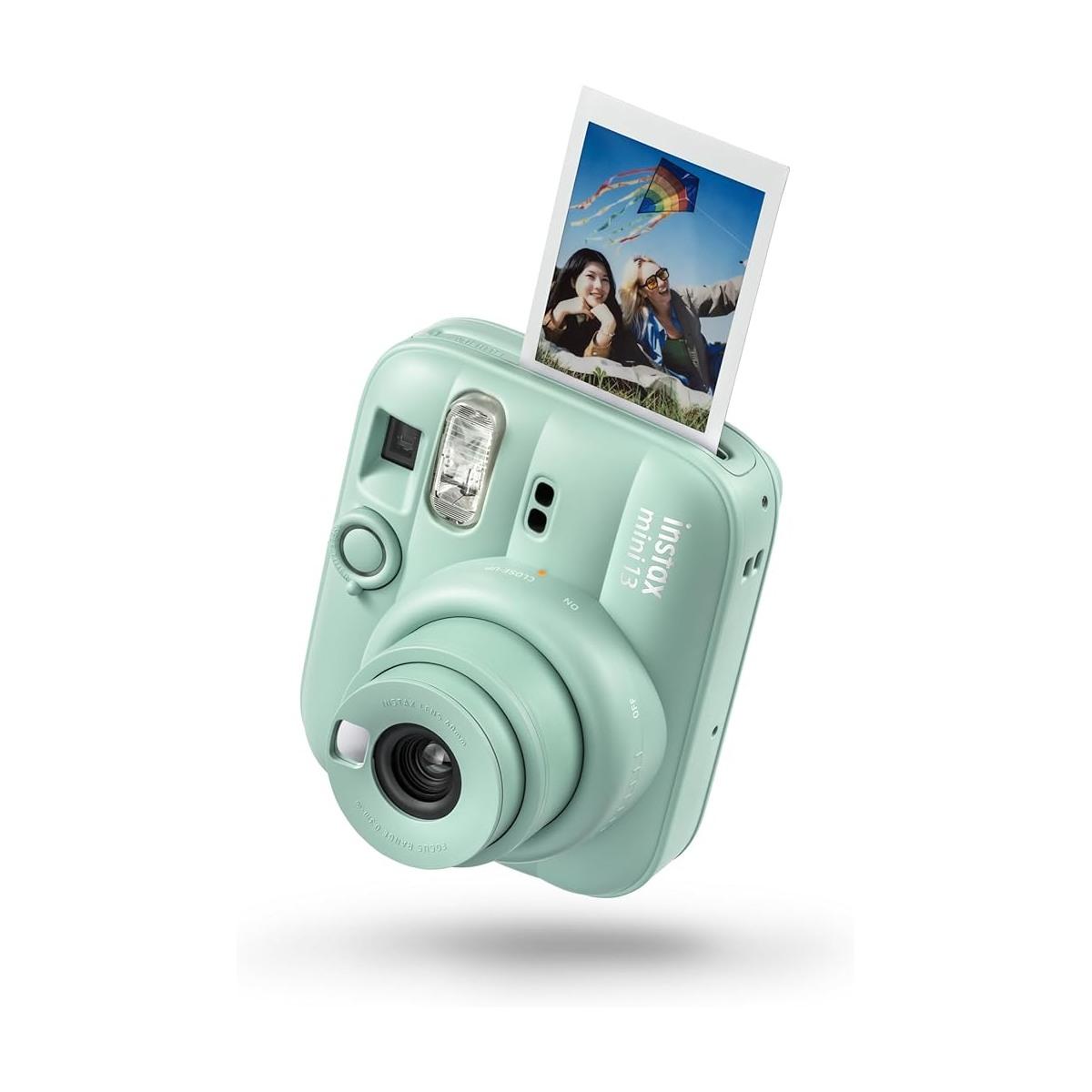 FUJI INSTAX MINI 13 Green Fotocamera Istantanea - Garanzia Fujifilm Italia 2 anni