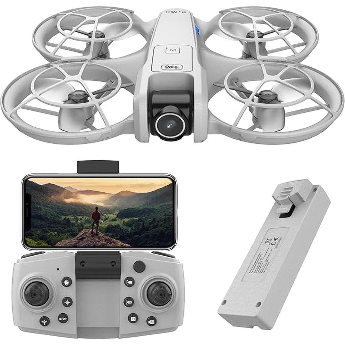 Mini Drone Rollei Fly Mini Droni con Fotocamera 720P